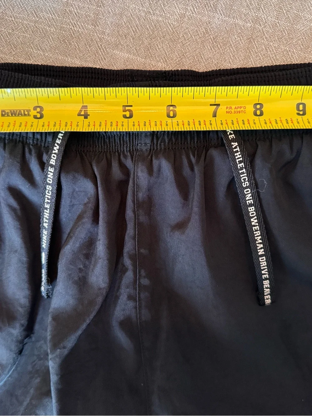 Nike Repel Youth Athletic Loose Fit Woven Training Pants Black Size Medium